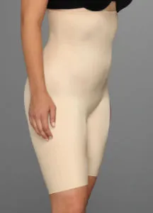 high waisted plus size spanx image